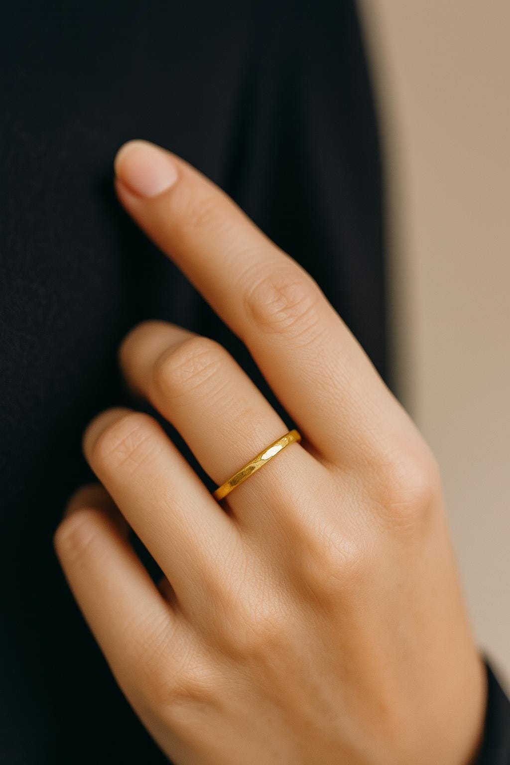 Minimalist Sterling Silver Ring • .925 Dainty Stacking Band • Simple Everyday Ring • Thin Silver Ring • Delicate Layering Jewelry for Her
