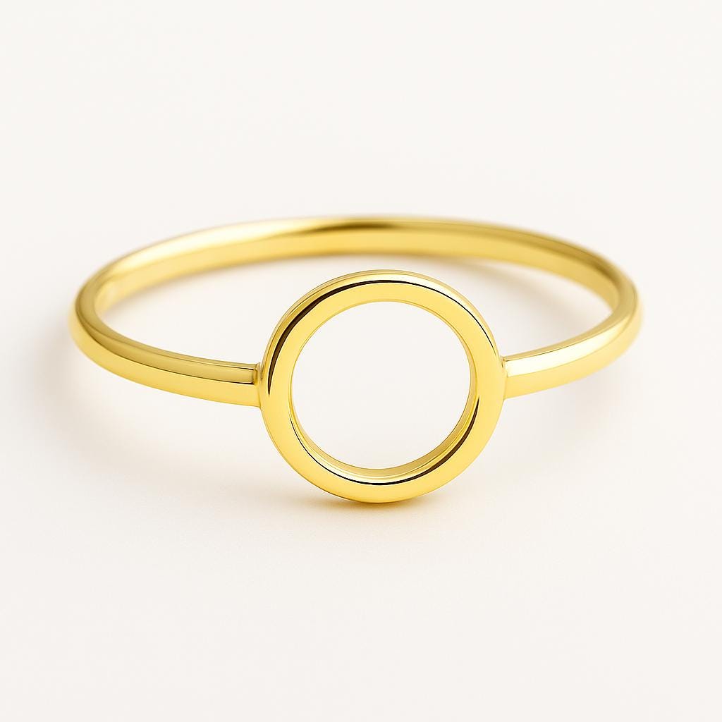 open circle ring, minimalist gold ring, sterling silver circle ring, rose gold circle ring, unity ring, endless love jewelry, handcrafted gold ring, dainty stacking ring, symbolic jewelry, modern minimalist ring, promise ring, friendship ring, everyday silver jewelry, fine handmade jewelry, St Clair Fine Jewelry ring, 14k gold filled jewelry, hypoallergenic ring, meaningful jewelry gift, rose gold filled ring, adjustable stacking ring, thin gold band, handmade in USA jewelry, gold and silver ring, two tone
