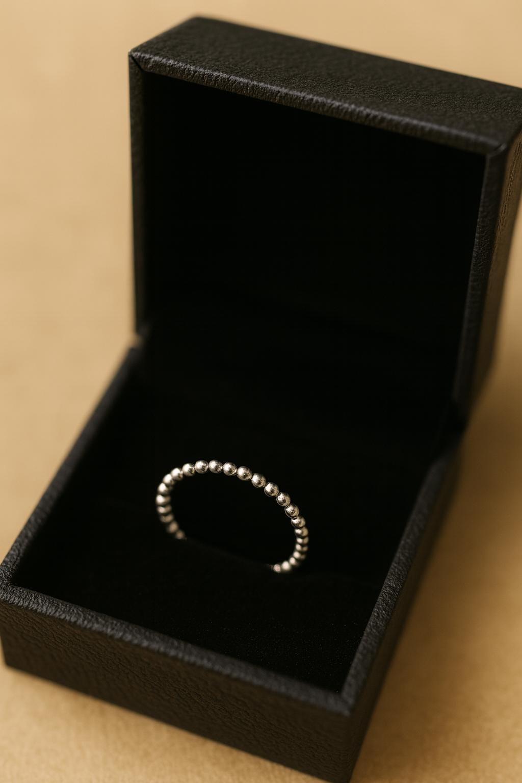 Beaded Stacking Ring – Sterling Silver or 14k Gold-Filled by St Clair Fine Jewelry