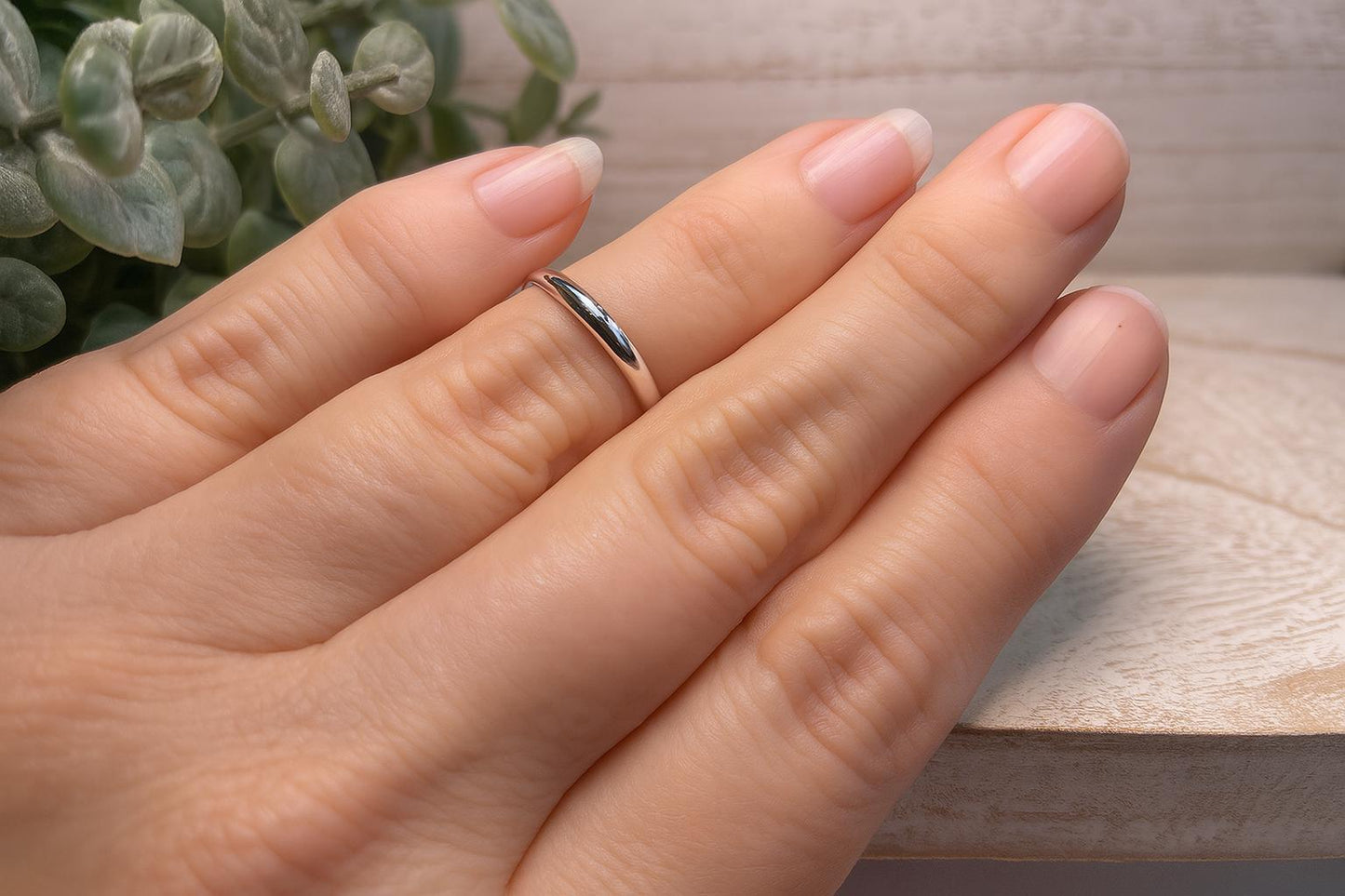 14k Gold-Filled Knuckle Ring – Dainty Midi Ring – Minimalist Stacking Knuckle Band – Hypoallergenic Gift for Her