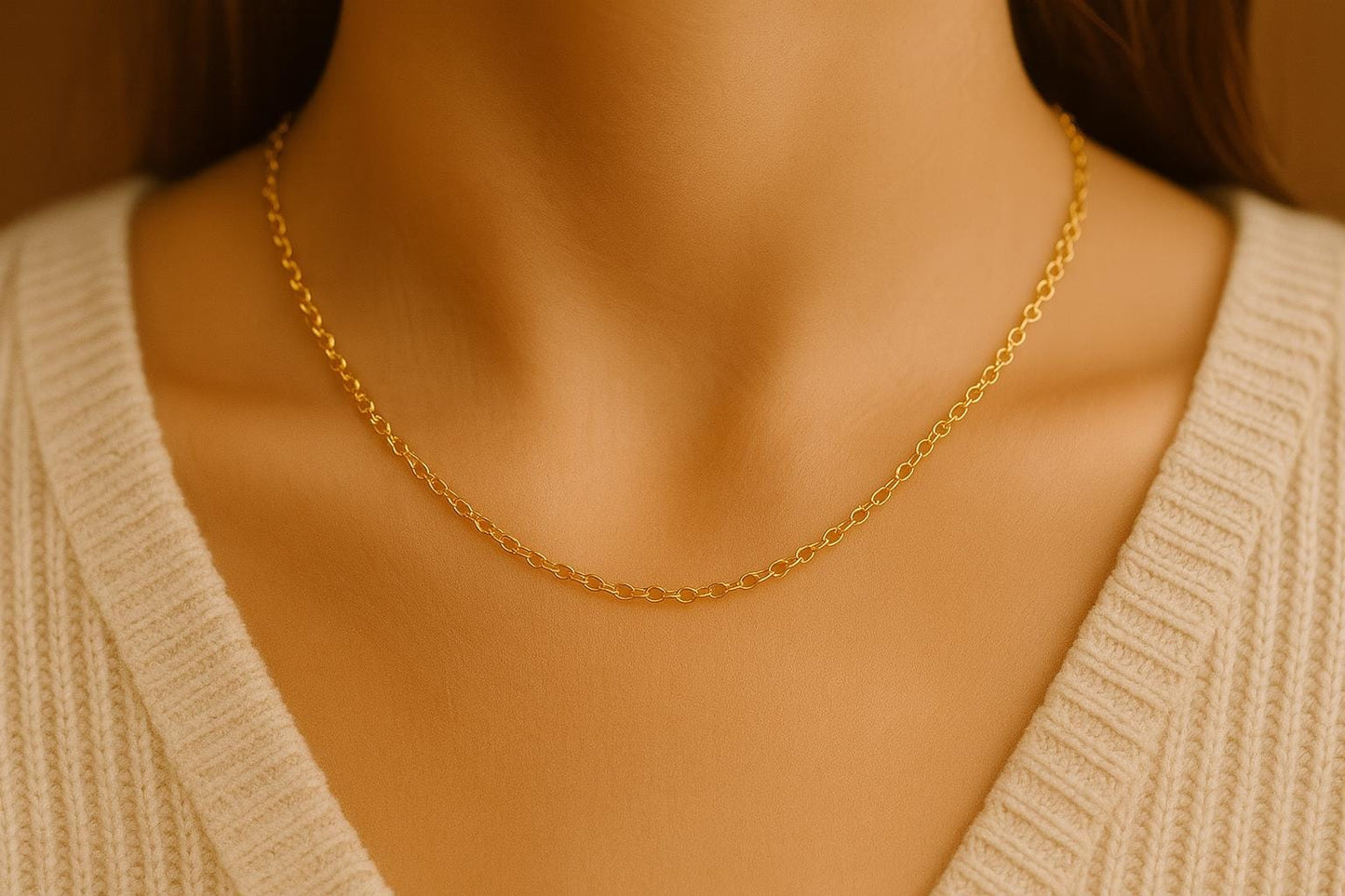 flat oval cable chain necklace, gold filled chain necklace, sterling silver chain necklace, minimalist gold necklace, layering chain necklace, 14k gold filled jewelry, delicate gold chain, silver layering necklace, handmade gold chain, everyday jewelry necklace, simple gold chain, classic silver chain, hypoallergenic jewelry, gold and silver necklace, modern minimalist jewelry, flat link chain necklace, gold layering necklace, silver flat cable chain, tarnish resistant jewelry, artisan made jewelry, lightwe