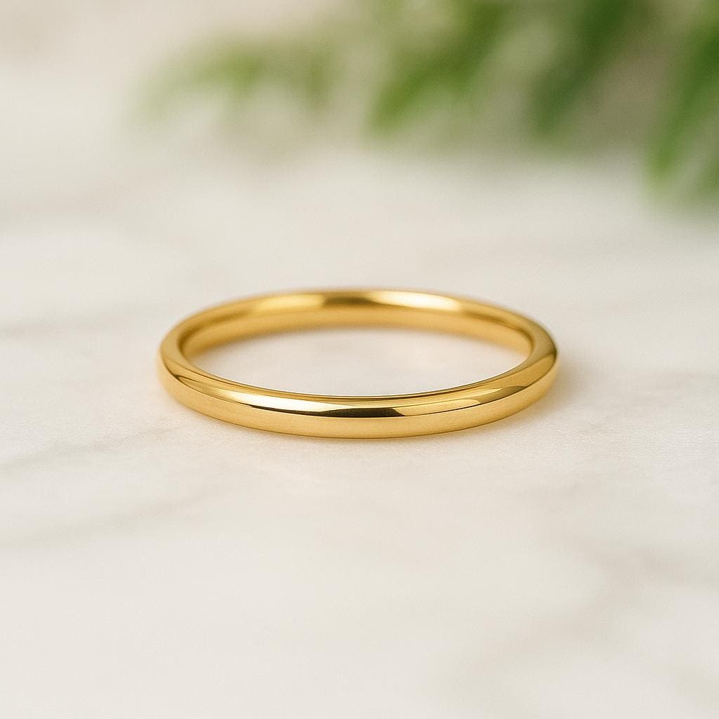 Minimalist Sterling Silver Ring • .925 Dainty Stacking Band • Simple Everyday Ring • Thin Silver Ring • Delicate Layering Jewelry for Her