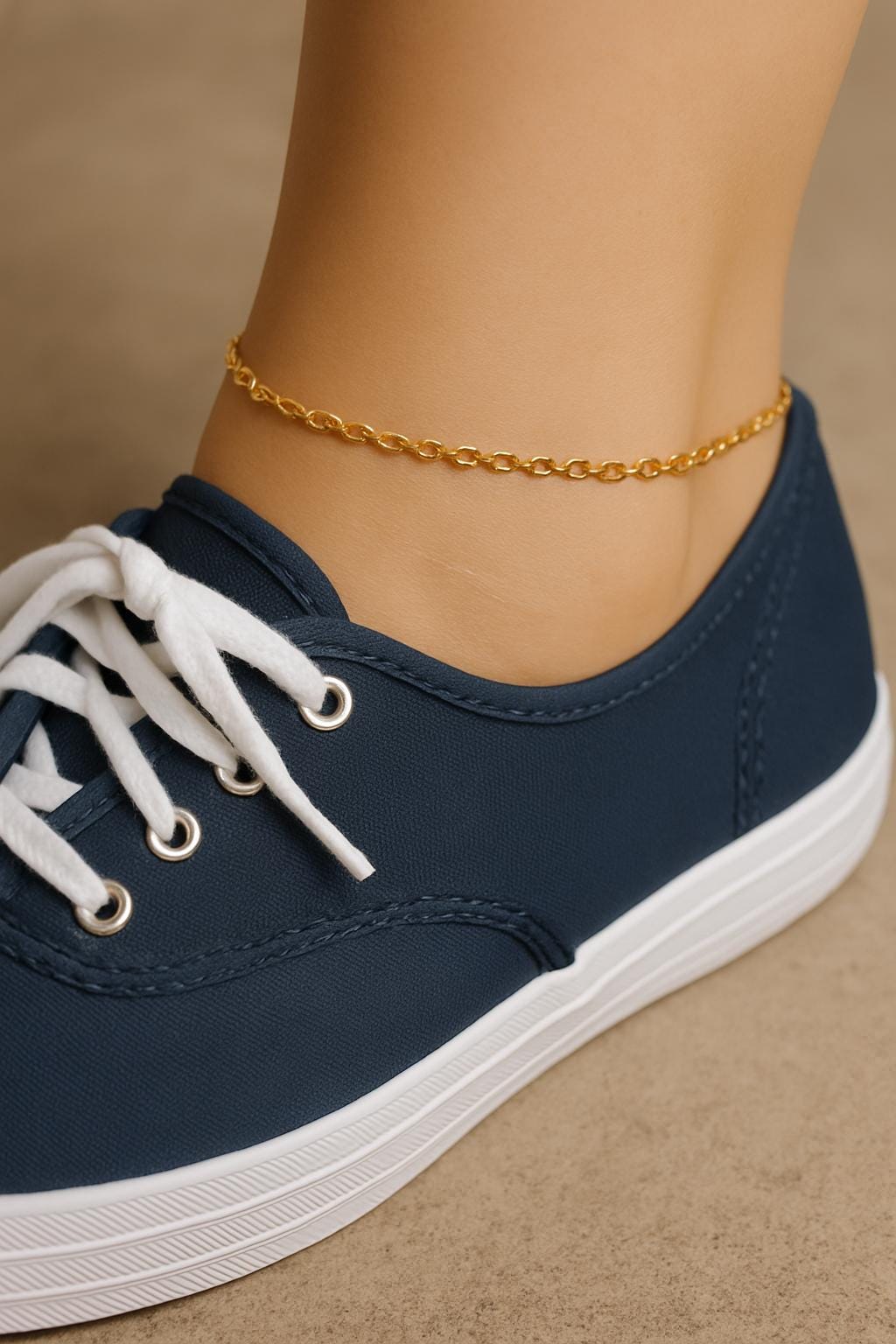 Anklet • 14K Gold-Filled or 925 Sterling Silver • Sizes 9″–14″ • Lobster Claw Clasp - Summer Jewelry, Gold Anklet