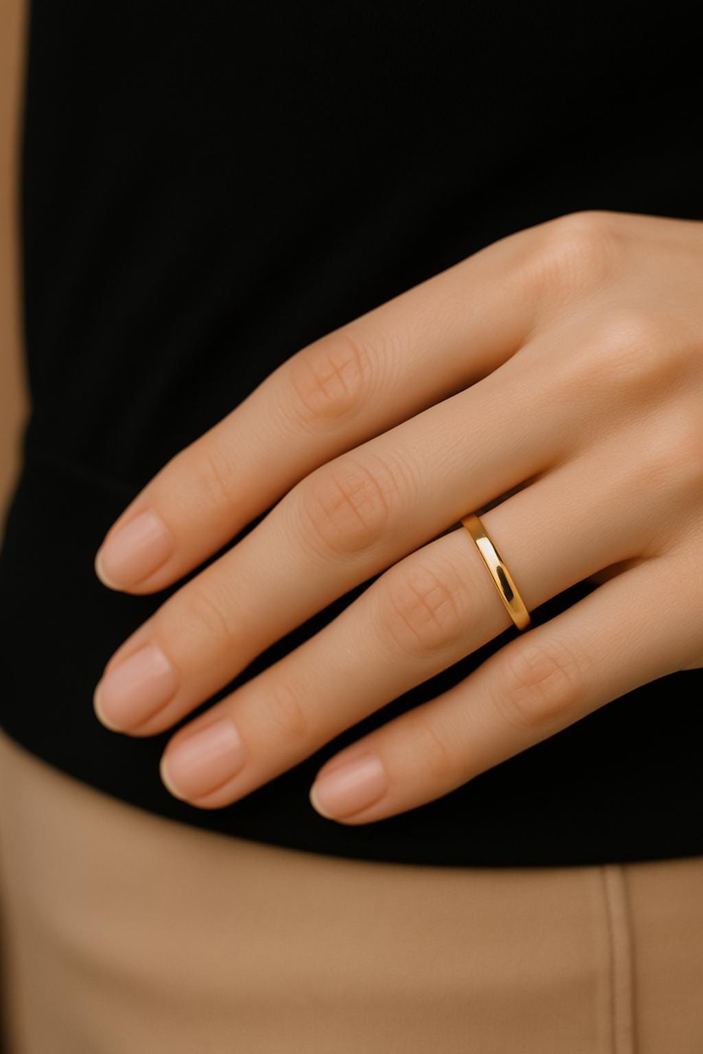 Minimalist Sterling Silver Ring • .925 Dainty Stacking Band • Simple Everyday Ring • Thin Silver Ring • Delicate Layering Jewelry for Her