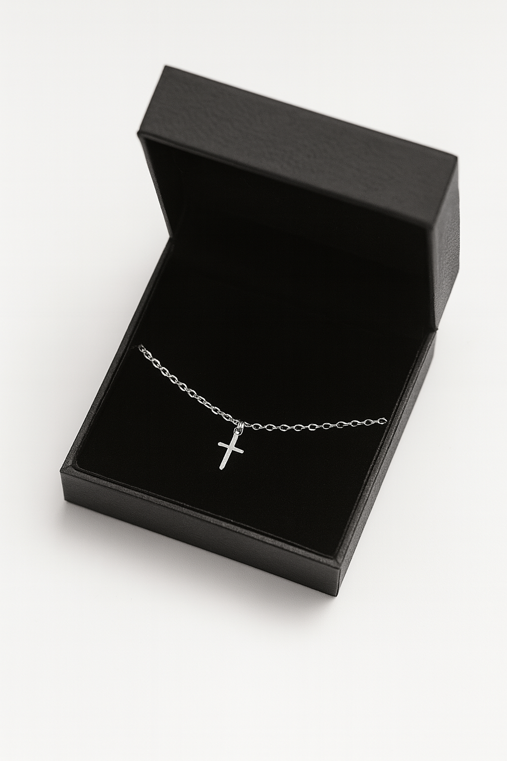 Delicate Sterling Silver Cross Bracelet • Dainty Minimalist Faith Jewelry • Everyday Layering Bracelet • Christian Gift for Women & Girls