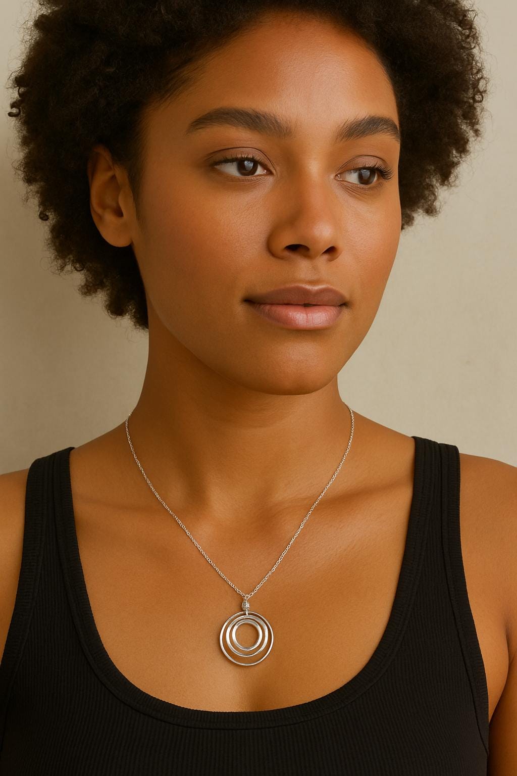 circle pendant necklace, sterling silver circle necklace, gold filled circle necklace, minimalist pendant necklace, handmade circle jewelry, concentric rings necklace, layered circle pendant, everyday necklace for women, dainty gold necklace, dainty silver necklace, modern minimalist necklace, geometric pendant necklace, gold and silver jewelry, simple round pendant necklace, handcrafted silver necklace, 14k gold filled jewelry, silver layering necklace, gift for her jewelry, anniversary jewelry gift, bride