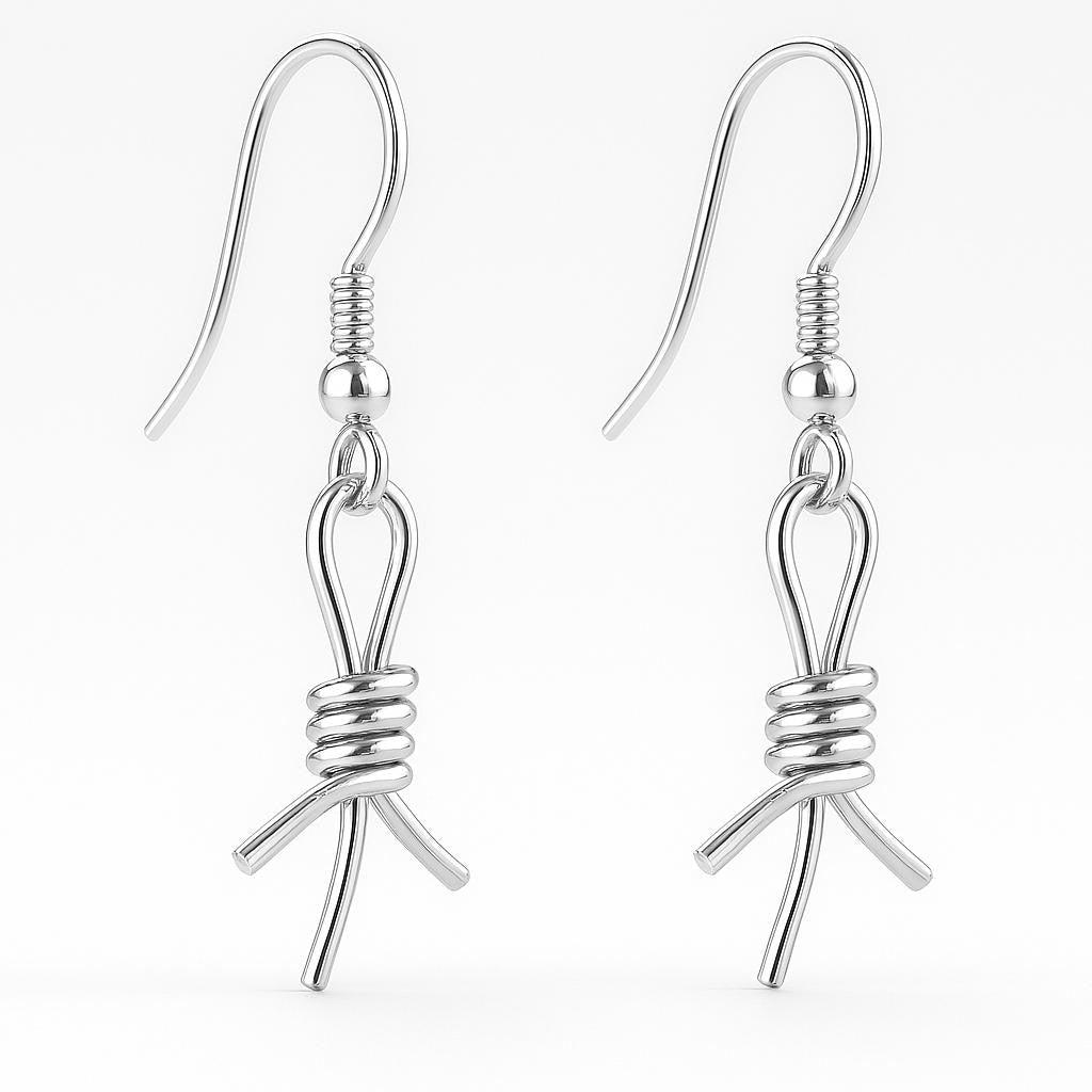 barbed wire earrings, western hoop earrings, gold filled hoop earrings, sterling silver hoop earrings, cowboy jewelry, cowgirl earrings, boho western earrings, handcrafted gold hoops, silver barbed wire earrings, rodeo jewelry, desert inspired jewelry, 14k gold filled jewelry, modern western jewelry, rustic chic earrings, handmade in USA jewelry, hammered gold hoops, lightweight hoop earrings, festival jewelry, edgy modern earrings, St Clair Fine Jewelry earrings, artisan made jewelry, gold and silver earri