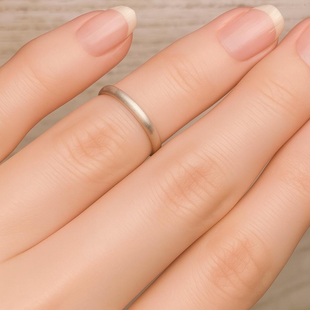 14k Gold-Filled Knuckle Ring – Dainty Midi Ring – Minimalist Stacking Knuckle Band – Hypoallergenic Gift for Her