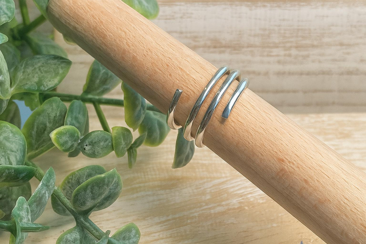 Rose Gold Ring, Spiral Ring, Coil Ring, Wrap Ring, Rose Gold Jewelry, Women's Jewelry, Minimalist Ring, Rose Gold Band, Statement Ring, St Clair Fine Jewelry