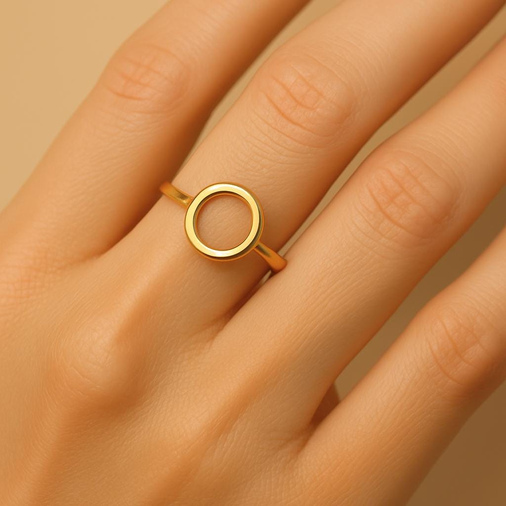 open circle ring, minimalist gold ring, sterling silver circle ring, rose gold circle ring, unity ring, endless love jewelry, handcrafted gold ring, dainty stacking ring, symbolic jewelry, modern minimalist ring, promise ring, friendship ring, everyday silver jewelry, fine handmade jewelry, St Clair Fine Jewelry ring, 14k gold filled jewelry, hypoallergenic ring, meaningful jewelry gift, rose gold filled ring, adjustable stacking ring, thin gold band, handmade in USA jewelry, gold and silver ring, two tone