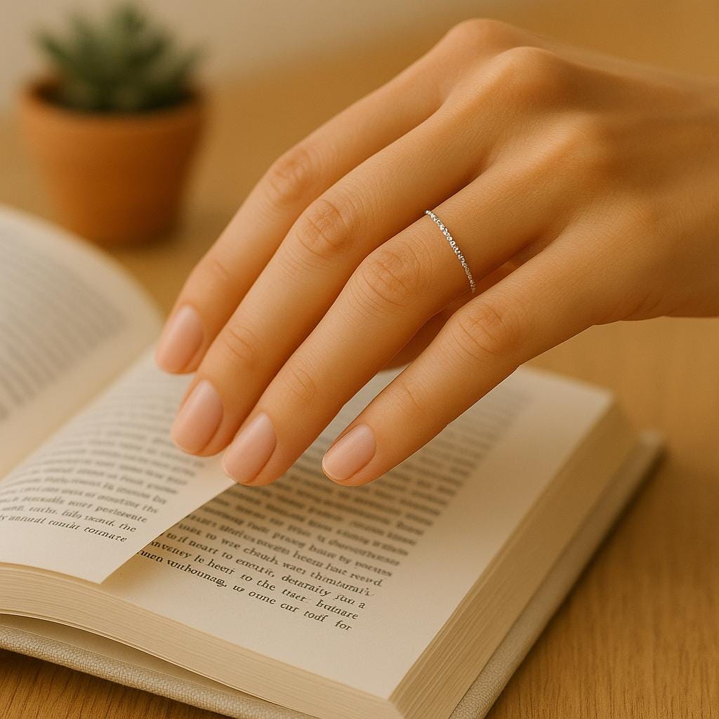 Sterling Silver Ring, Women's Rings, Beaded Ring, Cute Rings, Silver Rings, Women's Rings, Statement Rings, Stacking Rings, Minimalist Rings, Women's Jewelry, St Clair Fine Jewelry