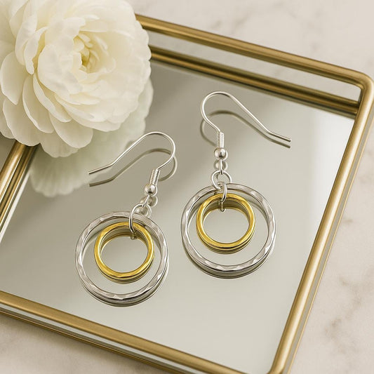 14k gold filled earrings, gold sparkle hoop earrings, sparkle open hoops, minimalist gold earrings, textured hoop studs, small gold hoops, everyday gold hoops, handmade gold jewelry, gold filled studs, dainty gold hoops, sparkle texture earrings, modern minimalist jewelry, lightweight gold earrings, open hoop studs, gold filled sparkle earrings, faceted gold hoops, gold hoop posts, StClairFineJewelry, 14k gold sparkle jewelry, gift for her