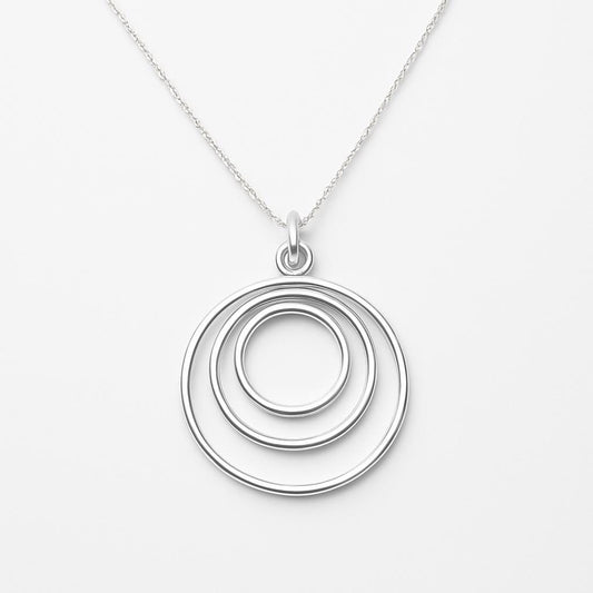 circle pendant necklace, sterling silver circle necklace, gold filled circle necklace, minimalist pendant necklace, handmade circle jewelry, concentric rings necklace, layered circle pendant, everyday necklace for women, dainty gold necklace, dainty silver necklace, modern minimalist necklace, geometric pendant necklace, gold and silver jewelry, simple round pendant necklace, handcrafted silver necklace, 14k gold filled jewelry, silver layering necklace, gift for her jewelry, anniversary jewelry gift, bride